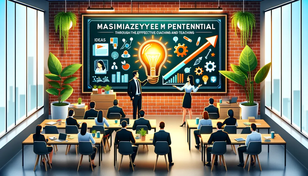 社員の可能性を最大限引き出すコーチングとティーチングの使い分け術